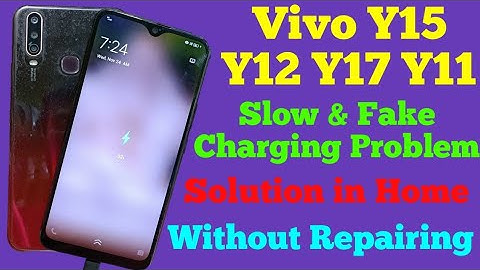 Vivo Y15 Y12 Y17 Y11 Slow Charging Problem Solution In Home 🔥 Vivo Y15 charging Problem Solution 🔥