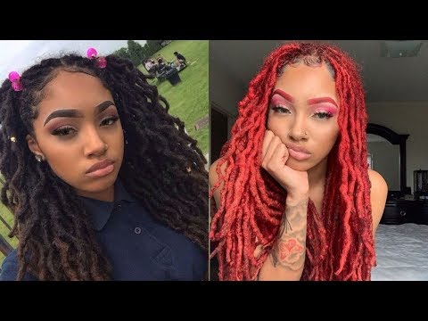 Trendy Locs Styles 2019 Compilation Dreadlocks Styles For