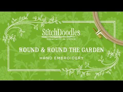 Stitchdoodles Hand Embroidery How ToUse A Nurge Square Hoop 