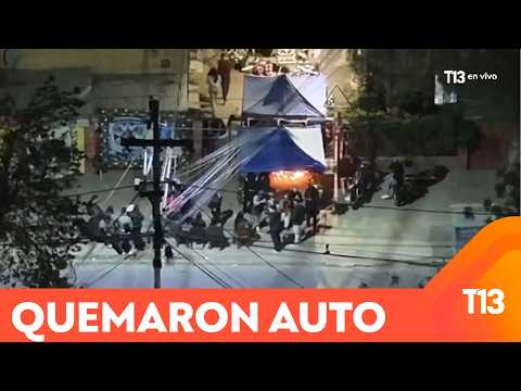 “Velorio simbólico” en Quilicura: Noche entre disparos y fuegos artificiales
