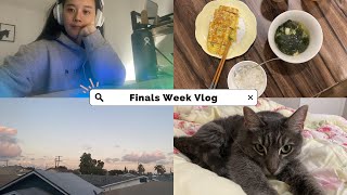 Finals week vlog