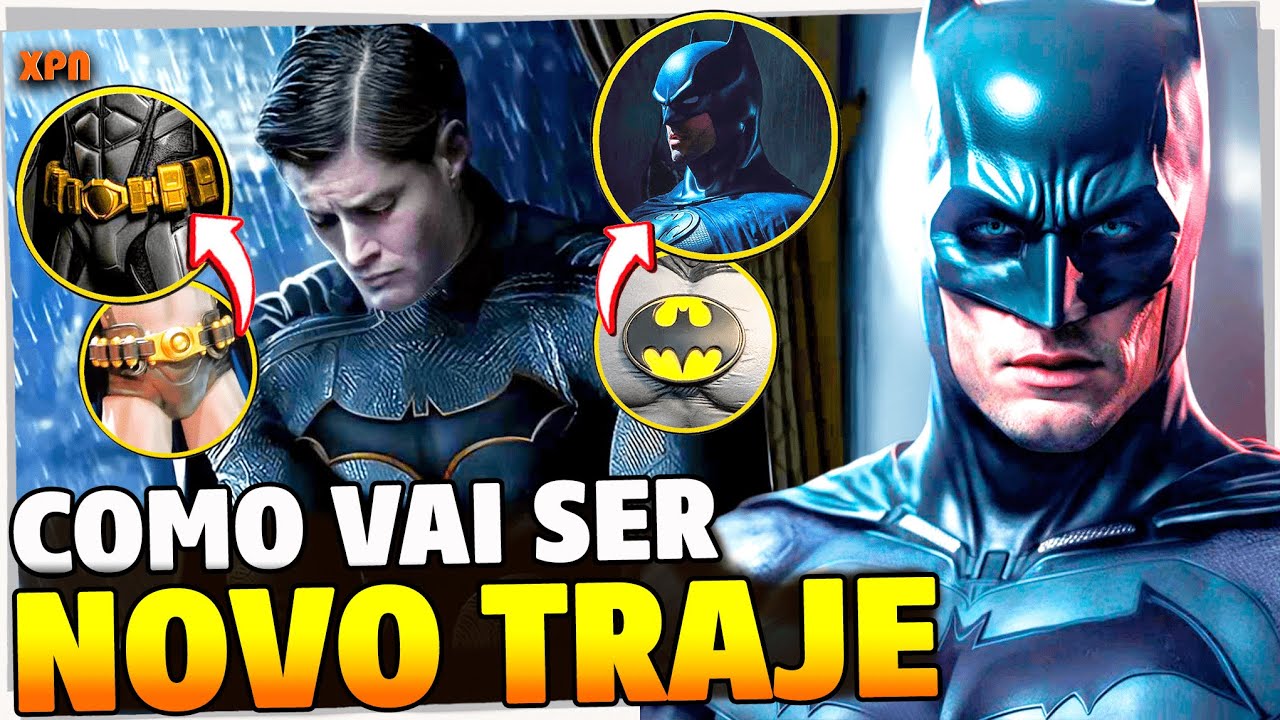 ISSO É PERFEITO! O UNIFORME do NOVO BATMAN no DCU pode SER COLORIDO ...