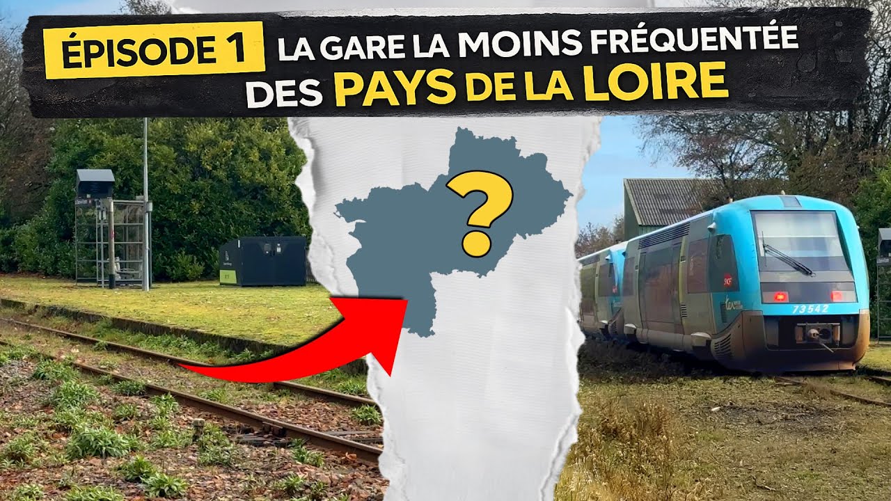 La gare la moins fréquentée des Pays de la Loire !