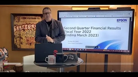 The End Of The Day With Ray! Epson 1st Half FY 202...