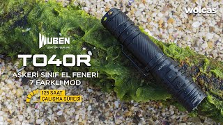WUBEN TO40R 1200 Lümen Profesyonel Seri El Feneri