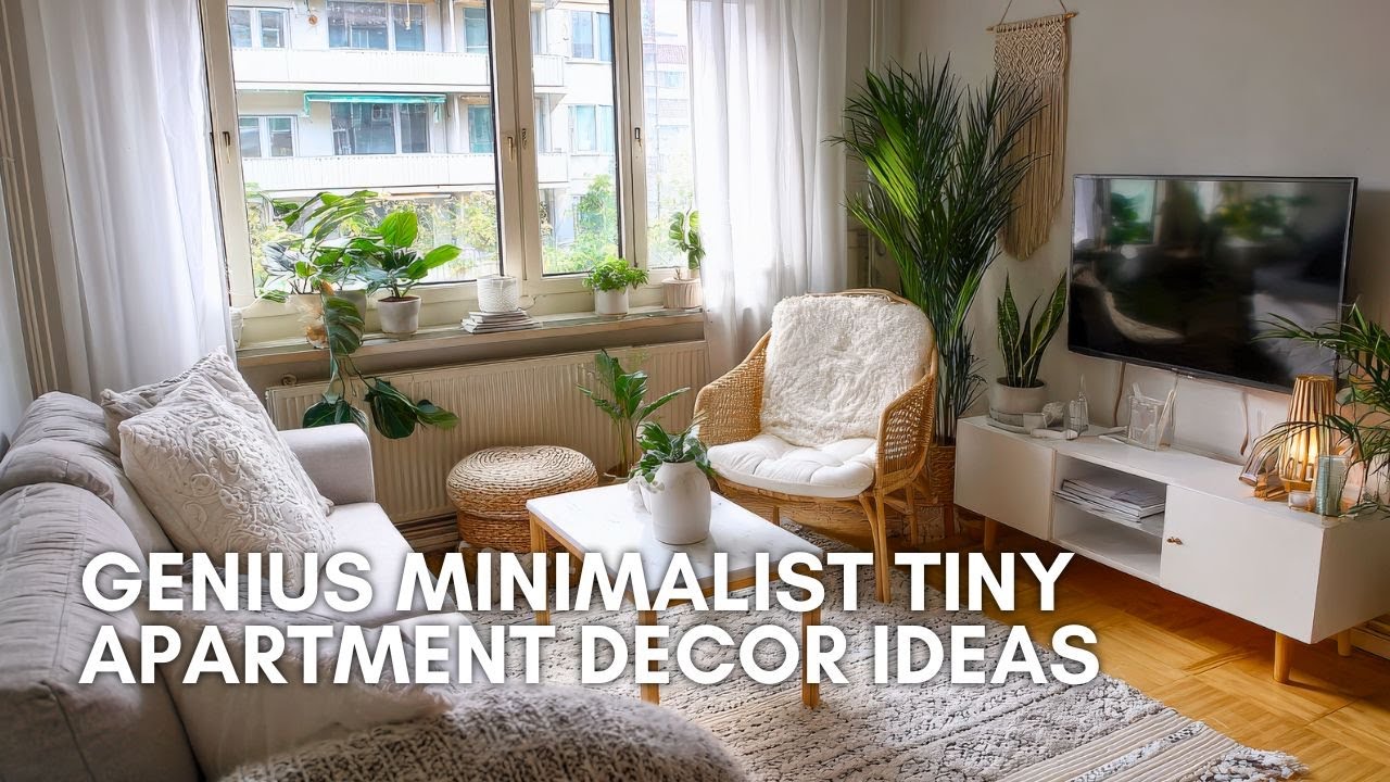 Genius Minimalist Tiny Apartment Decor Ideas That Makes Every Inch ...