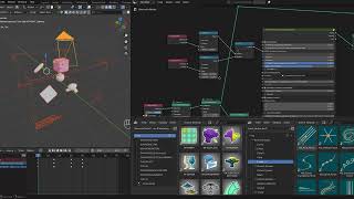 Realtime Fluid Simulation in Blender 4.5.1 with Geometrynodes review Breakdown#4 #b3d #physics