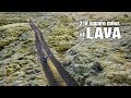 Gigantic Lava Field Covered In Moss