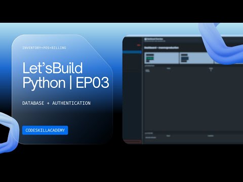 I Built an Inventory & Billing System in Python — Project EP3: Database + Login System