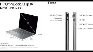 HP OmniBook X Flip 14” 2-in-1 AI Laptop Review | Ryzen AI 5, Copilot+ PC, 2K Touchscreen Beast! 🔥