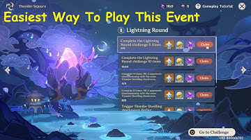 Event Thunder Sojourn : Lightning Round | Genshin Impact