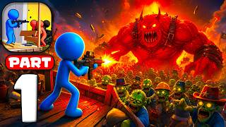 🌆 Dusk WarZ Gameplay Walkthrough Part 1 – First Night! Survive the Zombie War (Android, iOS)
