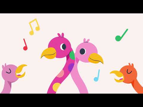 Pink Polka Dot Flamingo - (Official Music Video)