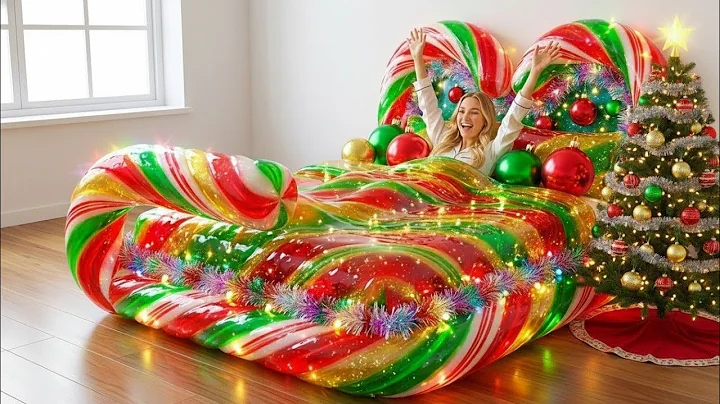 AI ASMR: Which Cozy Christmas Bed Would YOU Sleep In Tonight? ✨🎄