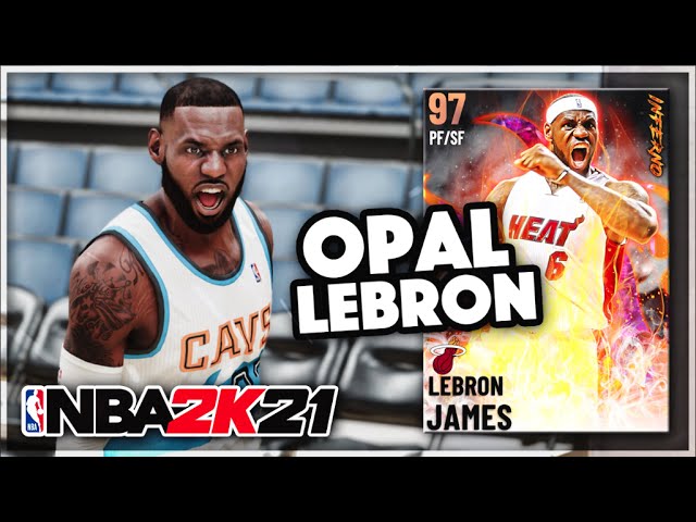 nba 2k21 lebron james card