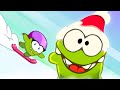 Om Nom&#39;s DIY Christmas Garland &amp; More Holiday Cartoons for Kids