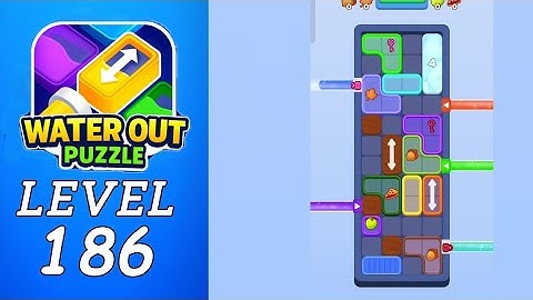 Water Out Level 186 Walkthrough