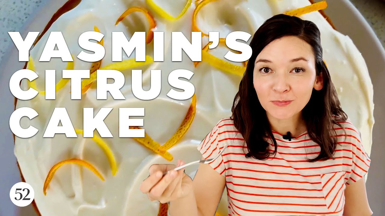 Yasmin Khan's Easy One-Bowl Citrus Cake | Genius Recipes