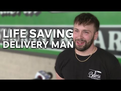 'That boy saved his life': Local couple says pizza delivery man is their hero