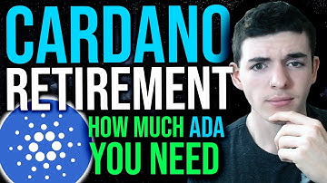 RETIRE WITH CARDANO!! How Much ADA You Need To Retire Off Cryptocurrency (+Free Calculator)