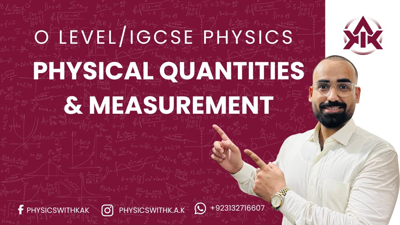 Physical Quantities Explained | SI Units, Base Quantities & Significant Figures | O Level Physics