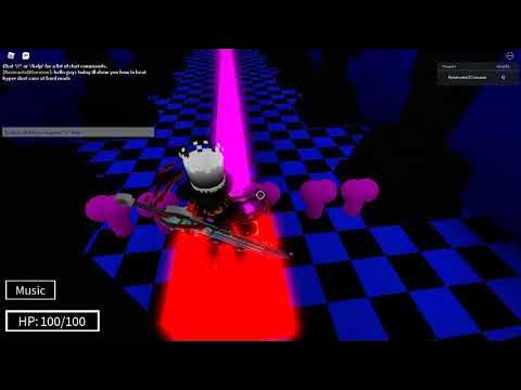 hyper dust sans (Old version). - Roblox