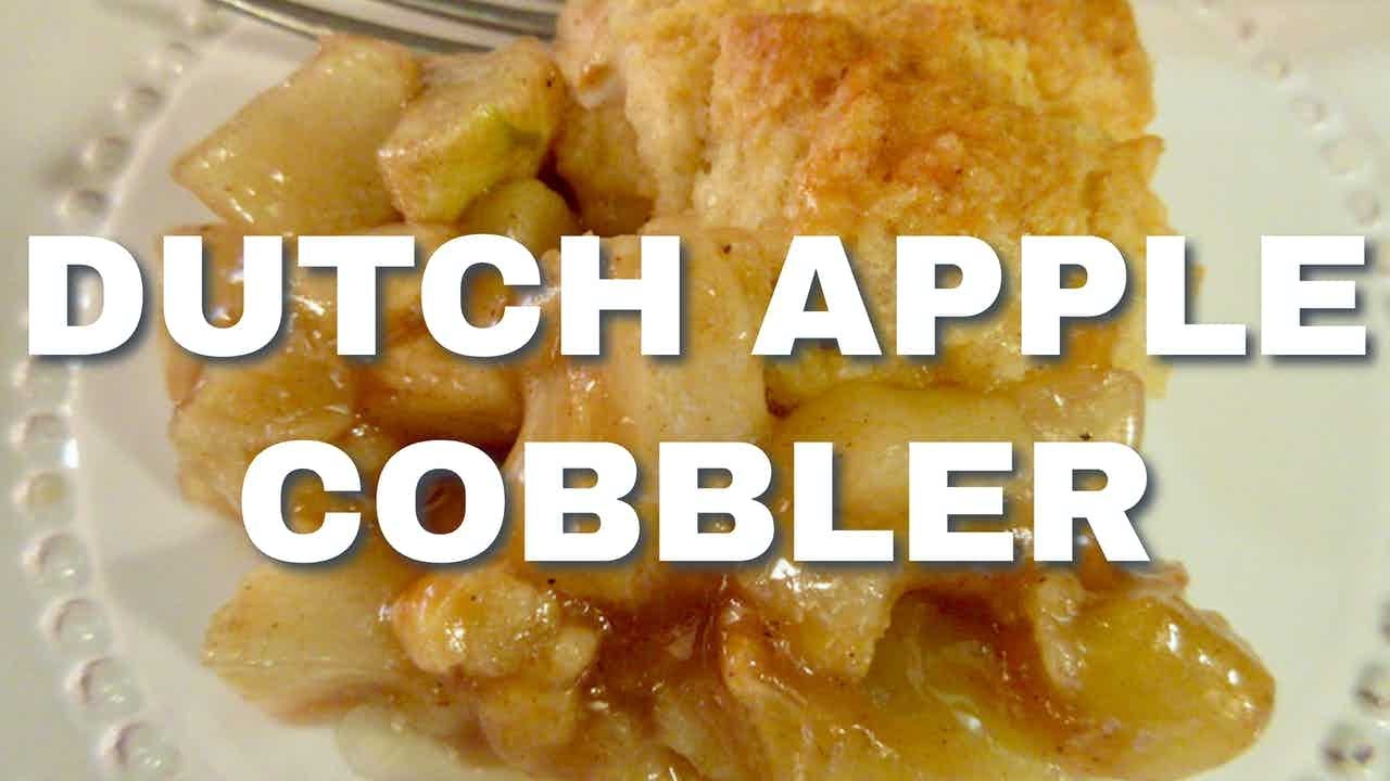 APPLE COBBLER DutchStyle Easy DIY YouTube