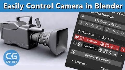 Camera Manager Addon for Blender