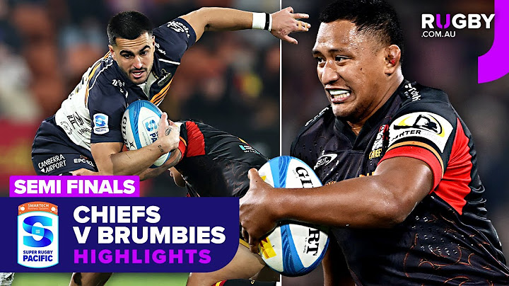 Chiefs v Brumbies Highlights | Semi Finals | Super Rugby Pacific 2025