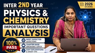 🔥Inter 2nd Year Physics & Chemistry | 💯 Pass Guaranteed Important Questions Analysis 2026🔥
