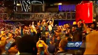 Packed Power and Light District goes wild as Royals win