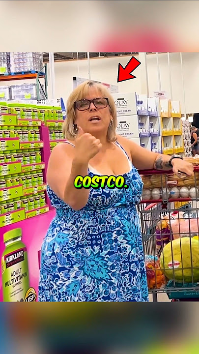 Costco Karen goes Crazy on a Man🤯🥶#karen