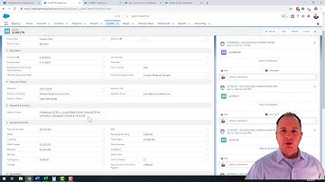 Salesforce Construction Quoting