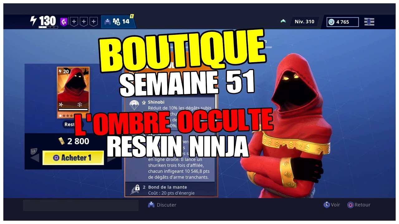 Fortnite Ombre Occulte