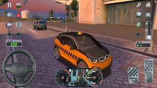 Taxi Sim 2020 #63🚚🚍Juego De Autos🚚(BMW i3)City Private Car Driving Simulator🚚🚍Android ios GamePlay screenshot 1