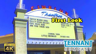 2023-05-20 CineLux Theatres 11 First Look Low Light Ultra HD 4K POV Tennant Station