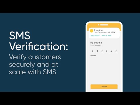 Why Sinch SMS Verification  is right for your business