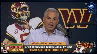 Washington Commanders Are A DISASTER With Dan Quinn? Colin Cowherd REACTS | THE HERD | NFL