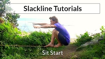 Slacklining Tutorial - Slackline Sit Start - SLACKROBATS