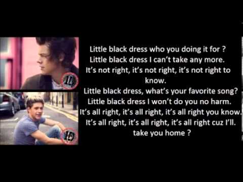 Little black dress lyrics sara