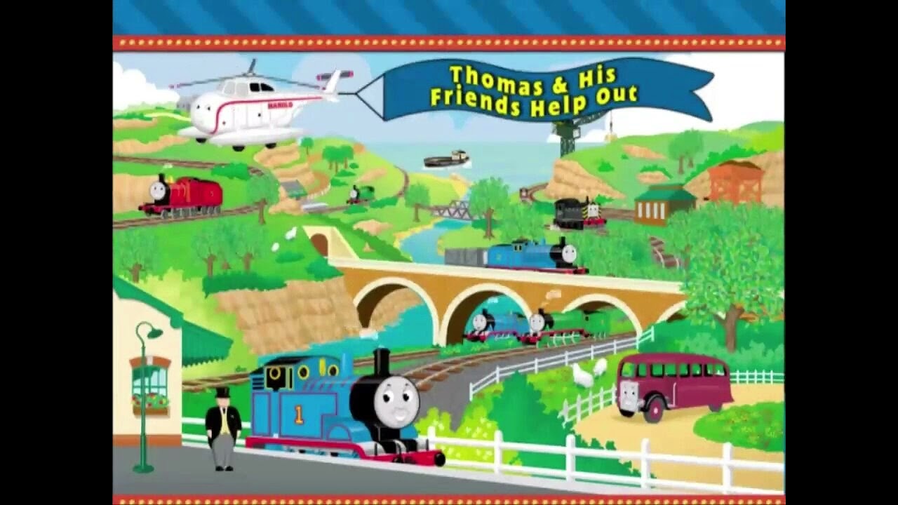 Thomas & His Friends Help Out DVD Title Card - YouTube
