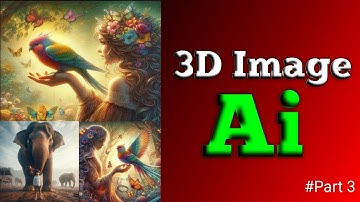 How to create 3d ai image 2024 | ai 3d modeling #part3
