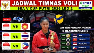 Jadwal Timnas Voli Putri Sea V Cup Putri 2026 Leg 2 | Jadwal Sea V Cup Hari Ini 📝