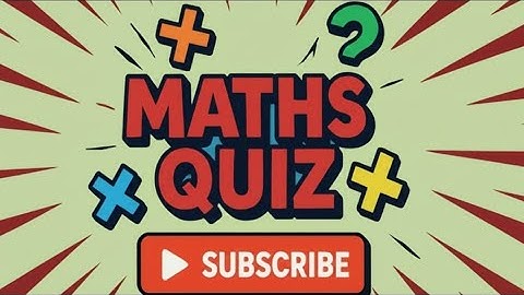 😎 Math Quiz Live! Guess the Right Answer Before Everyone Else!