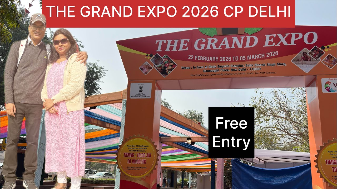GRAND EXPO 2026 | Handloom Expo Janpath | State Emporium Baba Kharag Singh Marg | Connaught Place 