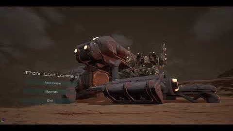 Drone Core Command - DevLog 20251116 -  Main Menu