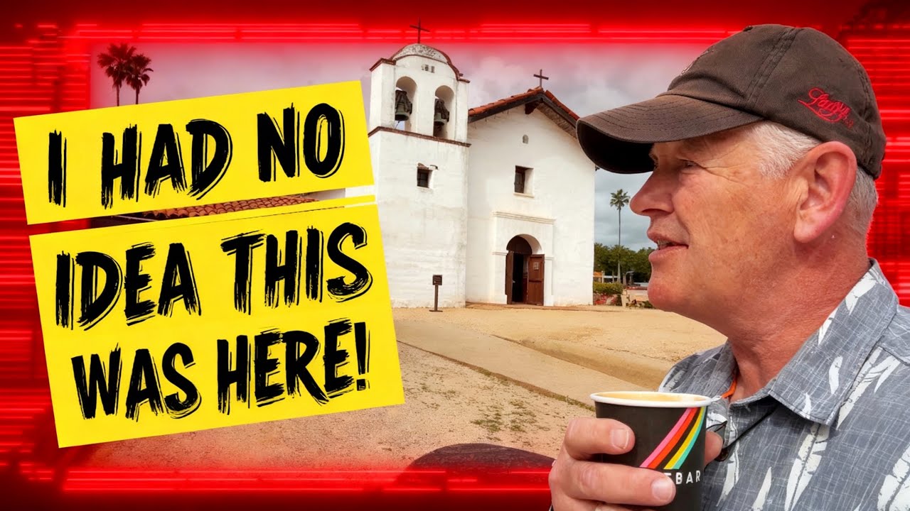 Vlog 51: Coffee, History & Tower Views in Santa Barbara — I Found a Presidio I Never Knew Was There!