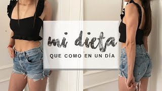 QUÉ COMO EN UN DÍA: Mi dieta fitness para perder grasa + Intestino irritable | Inma Bas screenshot 4