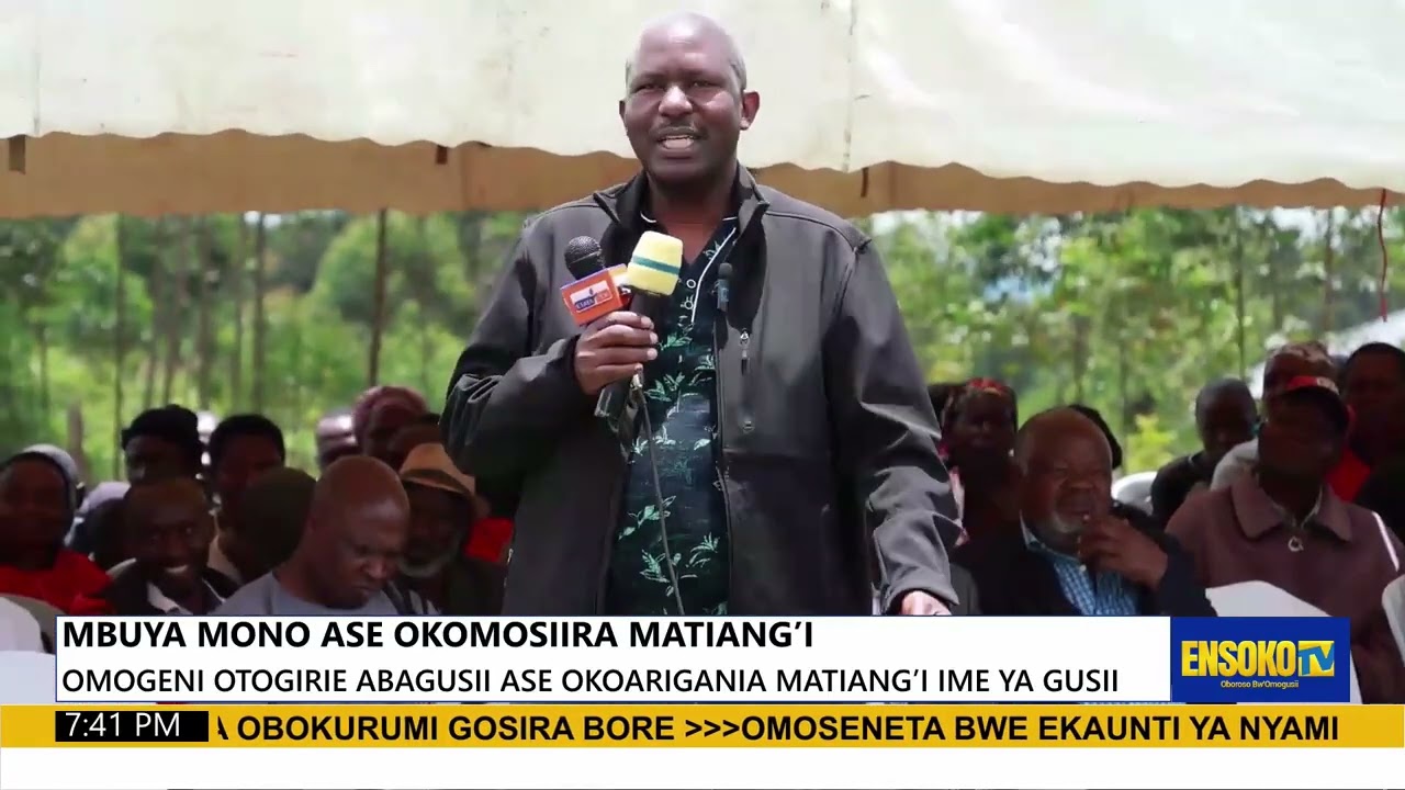 MBUYA MONO ASE OKOMOSIIRA MATIANG’I