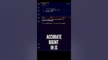 🤩😮 Must Use BigInt in JavaScript for Accurate Numbers! #shorts #javascript #programming #ytshorts